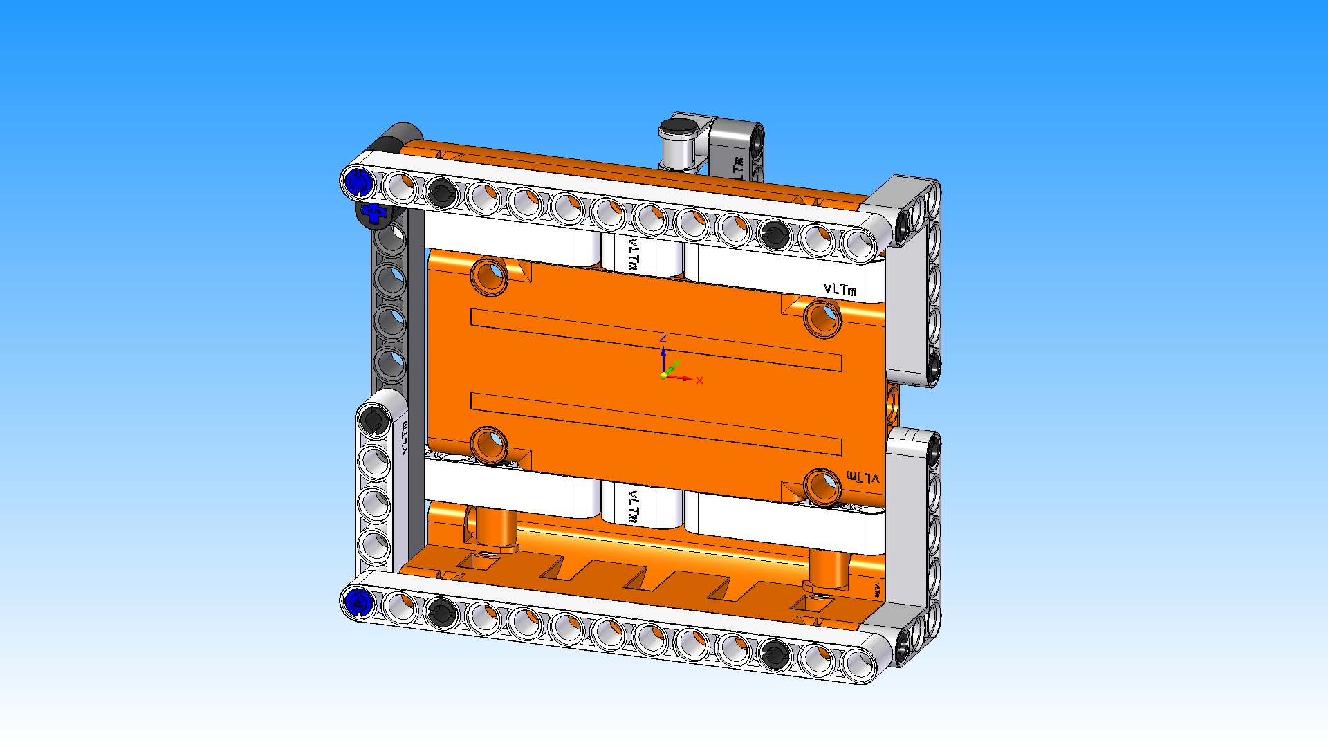 vltm-42038-1极地探险履带车拼装