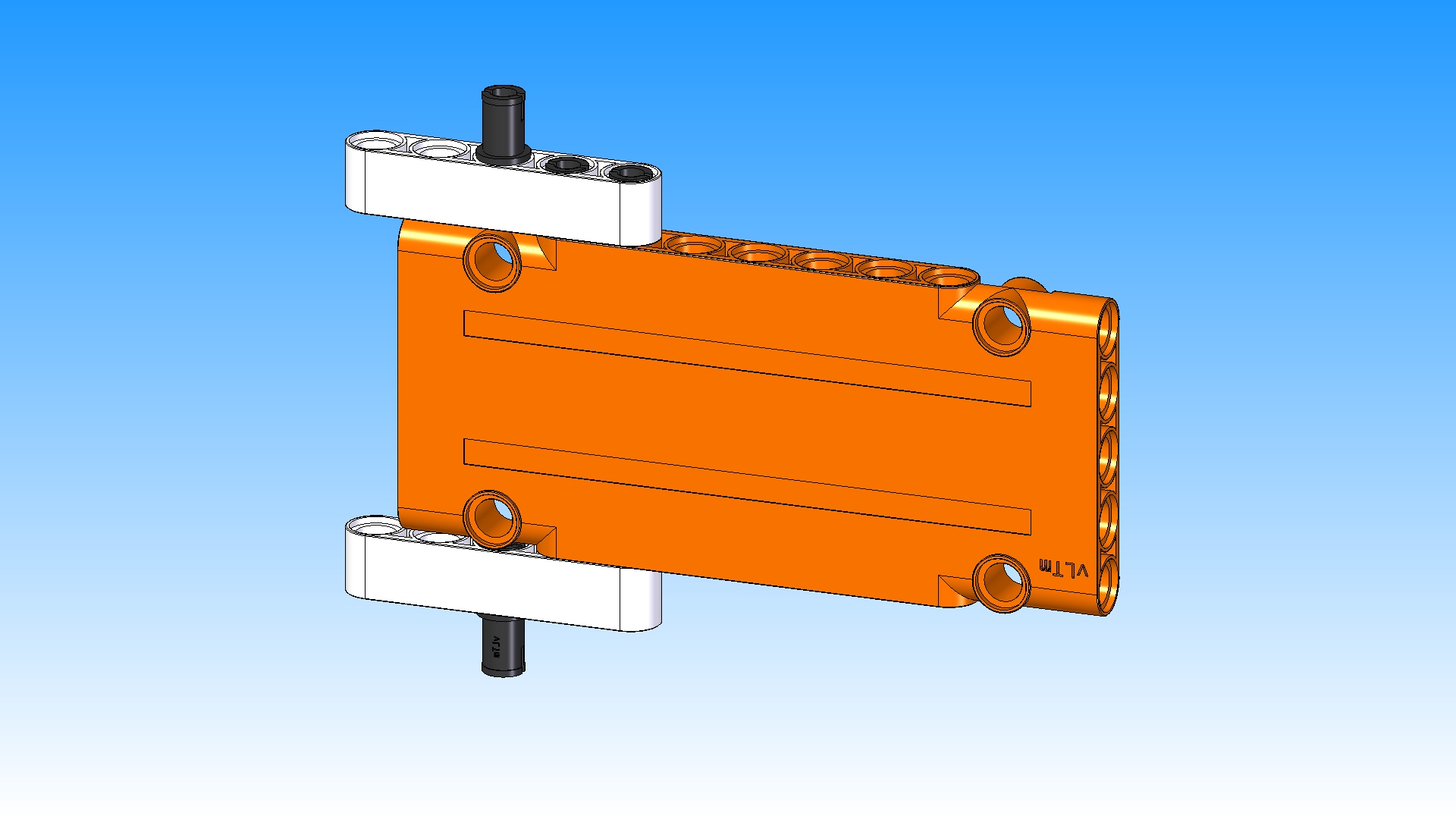 vltm-42038-1极地探险履带车拼装