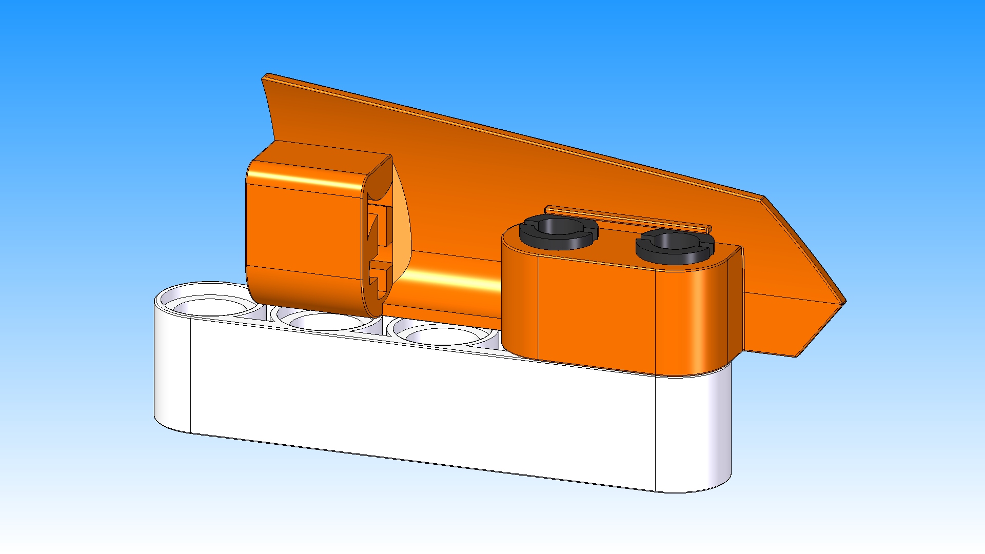 vltm-42038-1极地探险履带车拼装