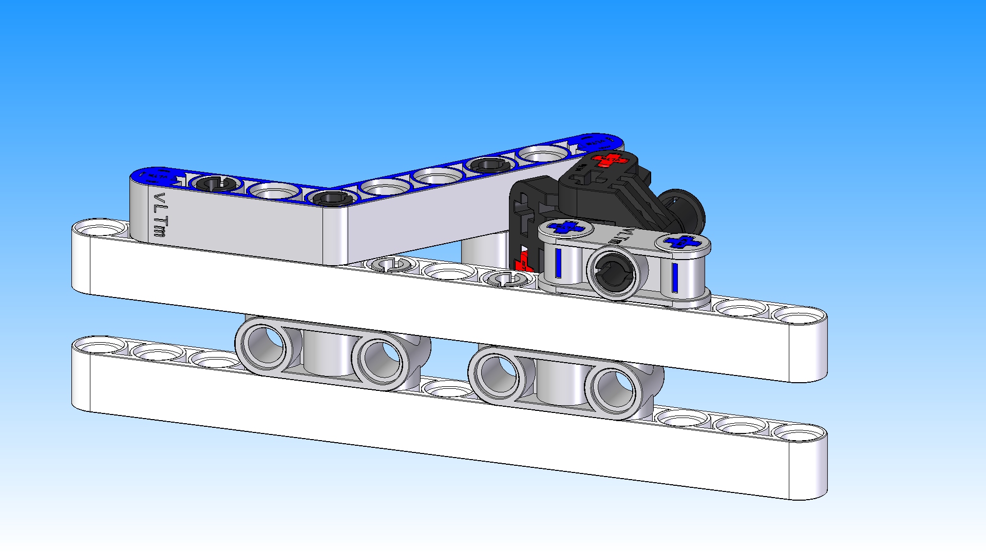 vltm-42038-1极地探险履带车拼装