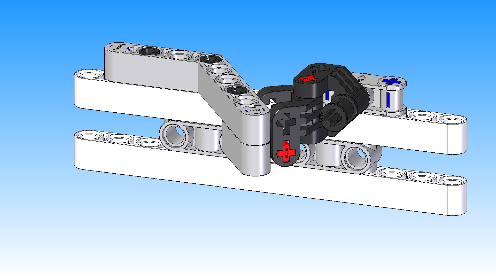 vltm-42038-1极地探险履带车拼装