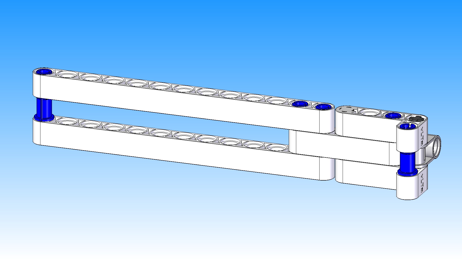 vltm-42038-1极地探险履带车拼装