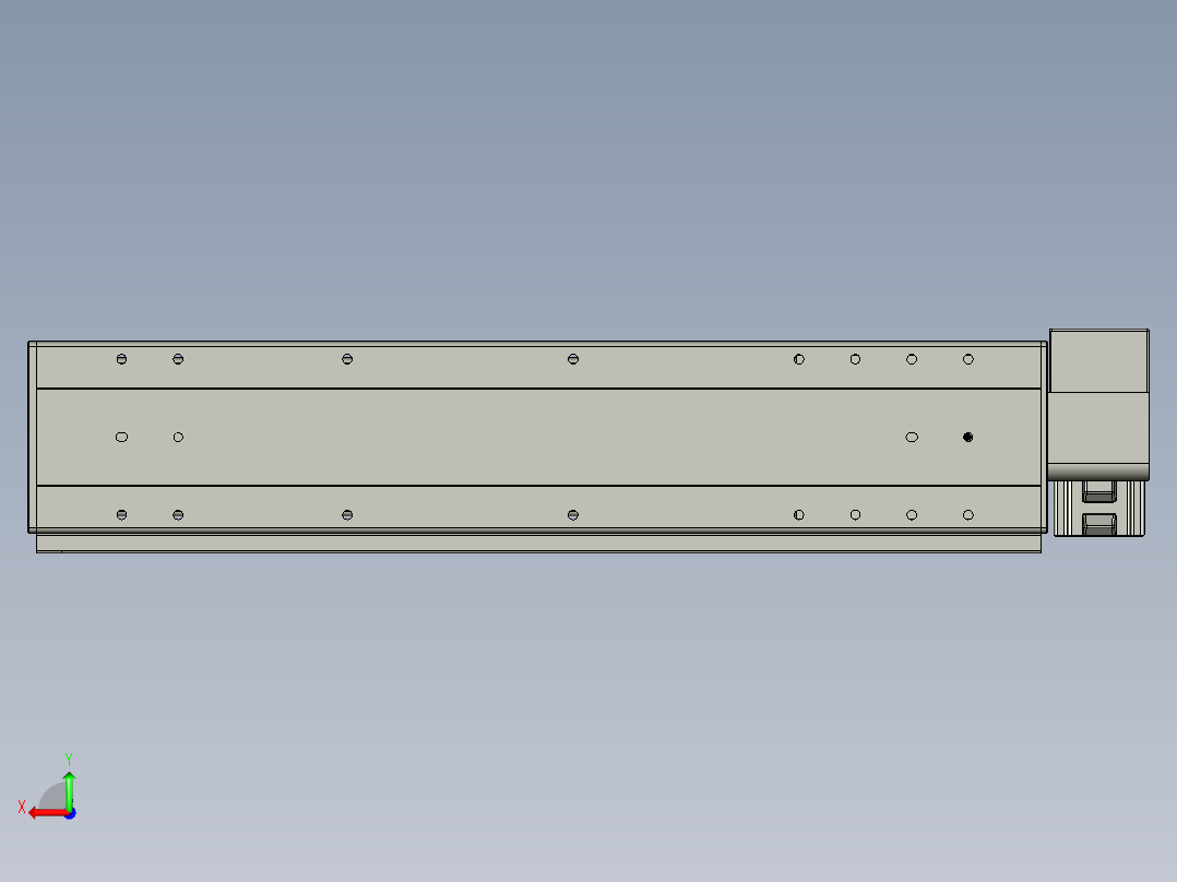 威洛博VBF17-S600-BRU后视图