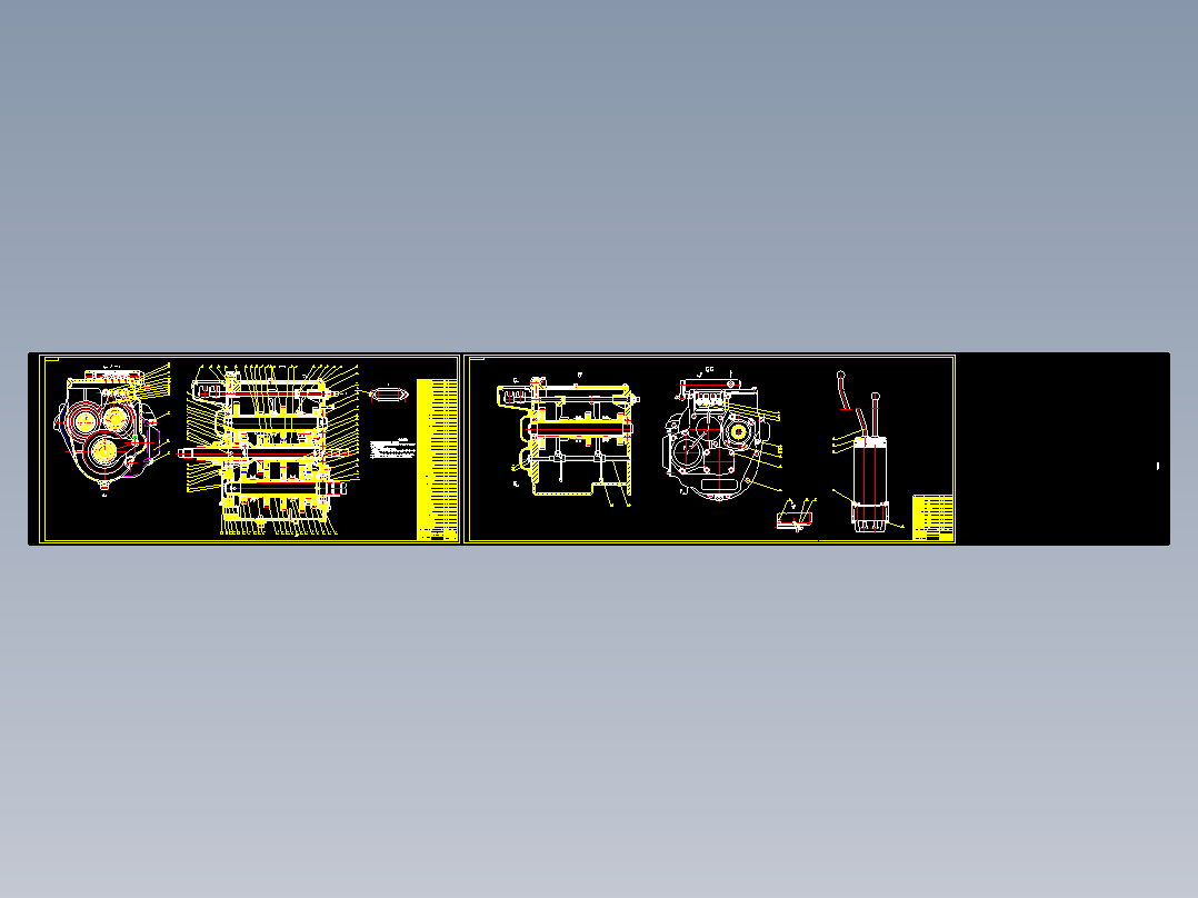 履带拖拉机变速器的改进设计（有cad图）