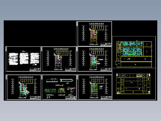 洁净厂房空调平面图