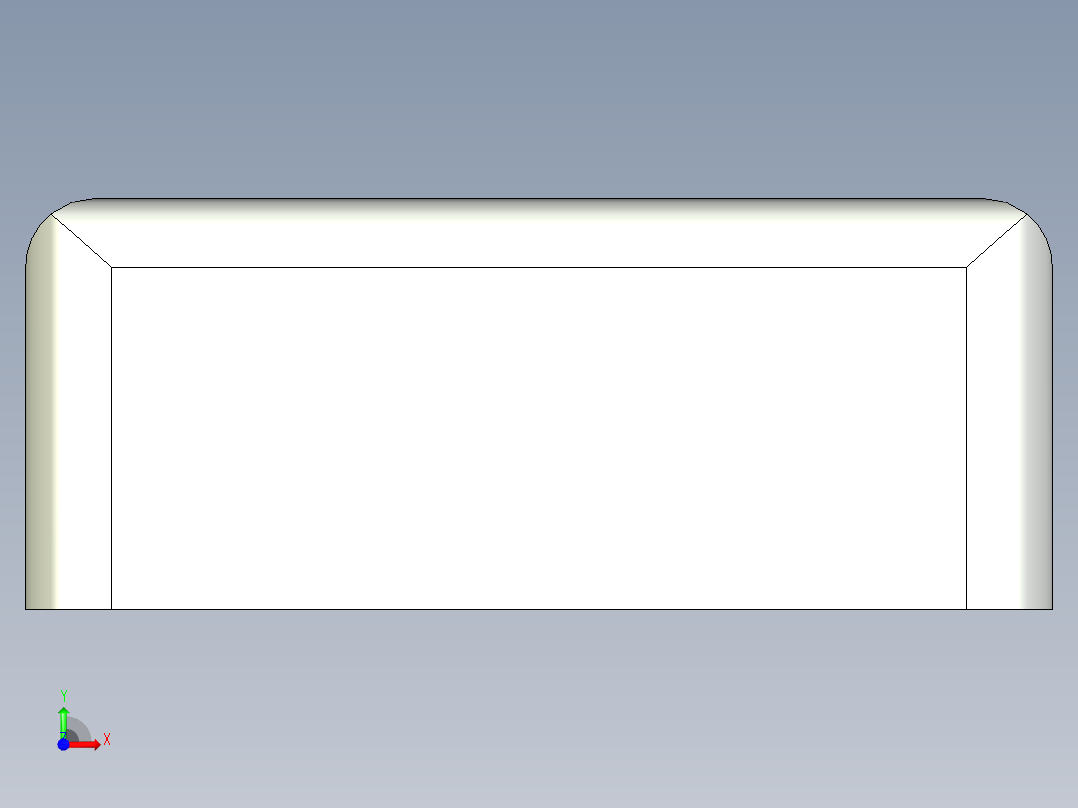 型材-KJN 30X60 FOOT PLATE KJN3060FP前视图