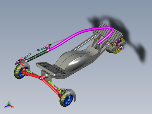 次世代倒三轮摩托车