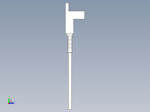 槽型光电传感器LU674_3D左视缩略图