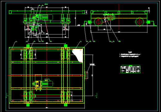电动小车装配图缩略图