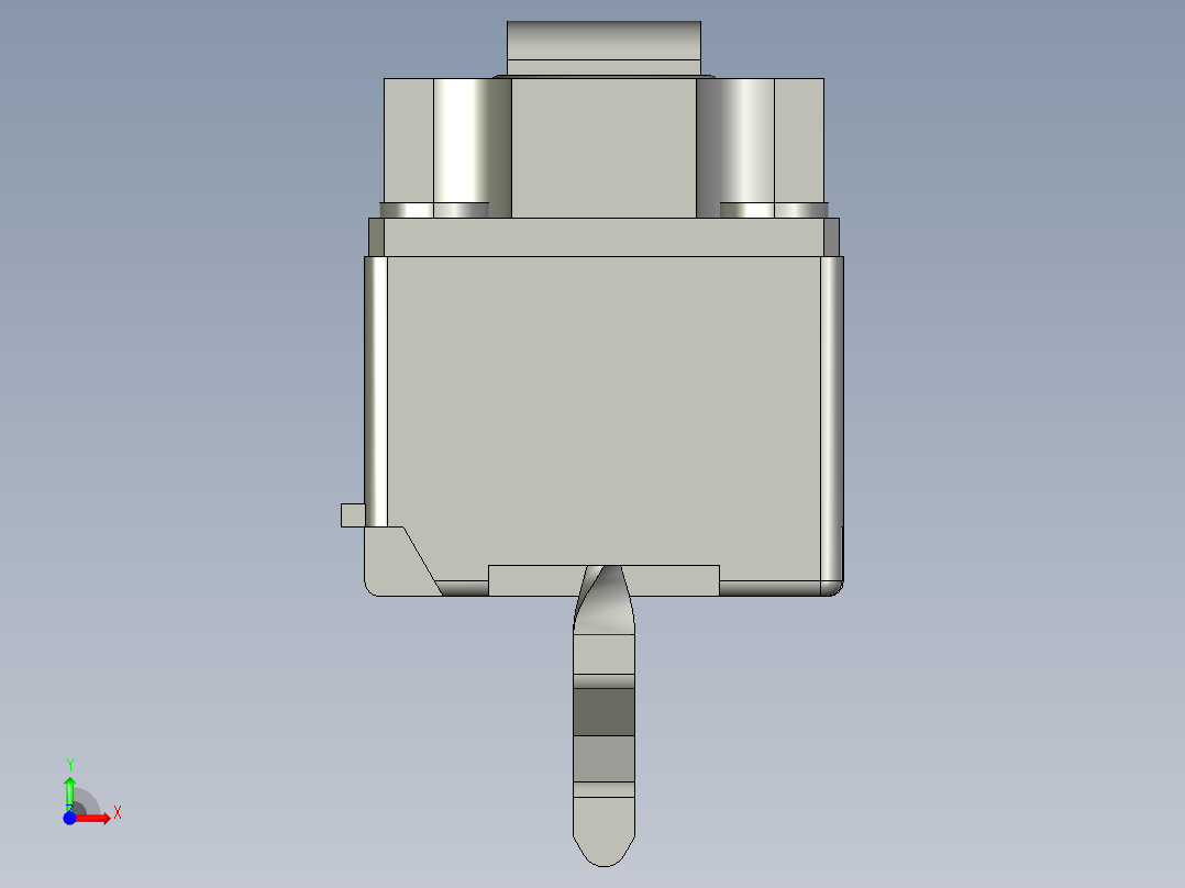 1超程轻触开关前视图