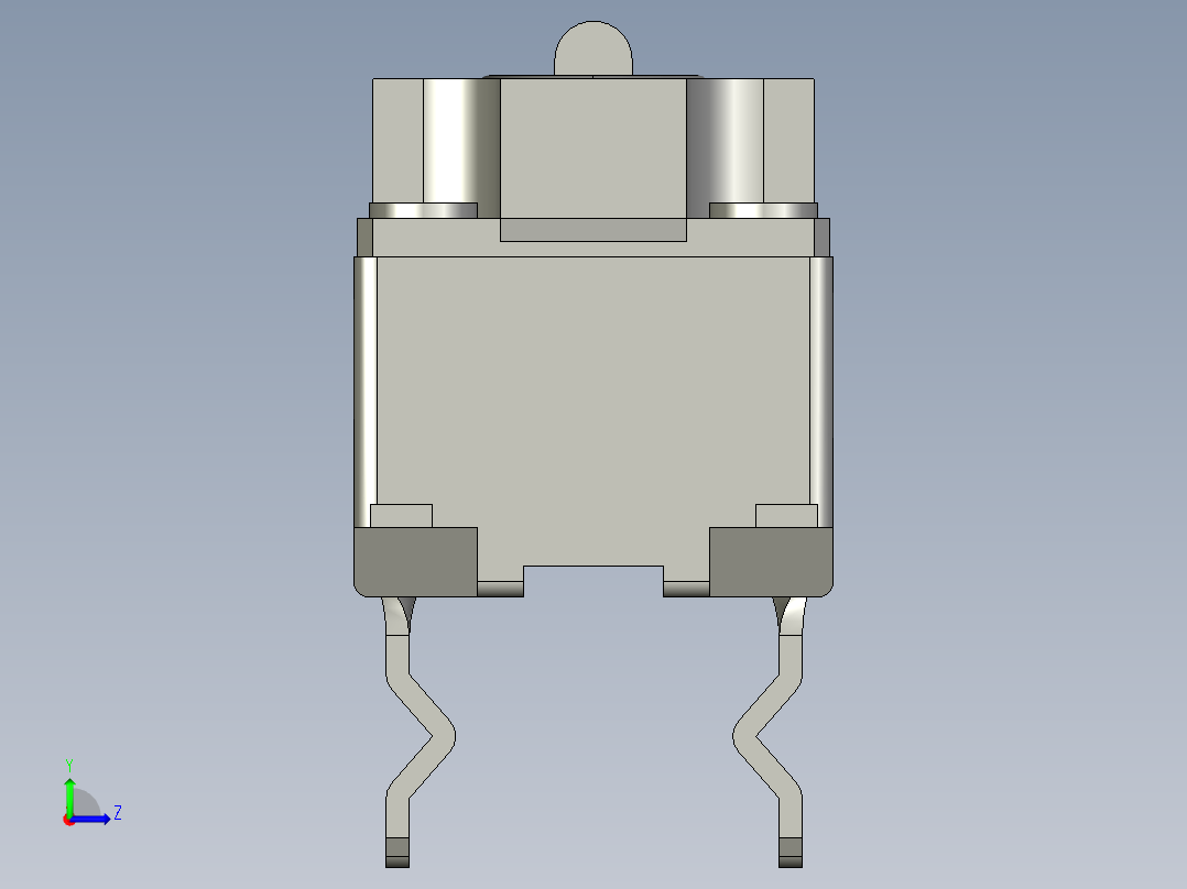 1超程轻触开关左视图