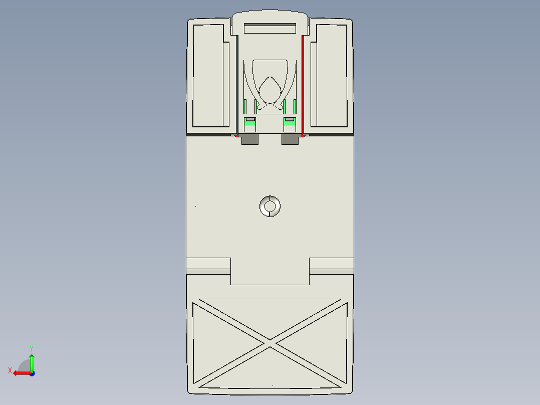 明纬MDR系列开关电源合集轨道式后视图