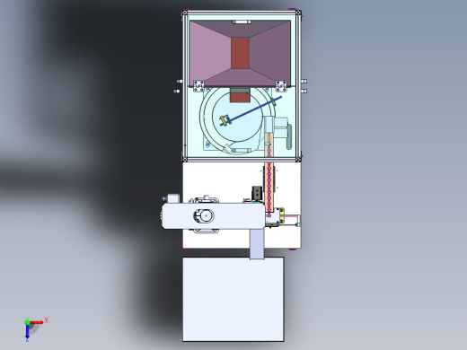 振动盘自动上料攻牙机sw16可编辑俯视缩略图