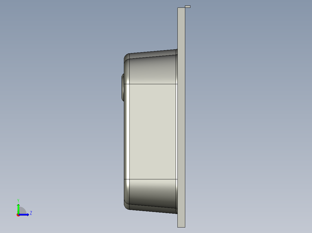 水槽、不锈钢水槽(146)左视图