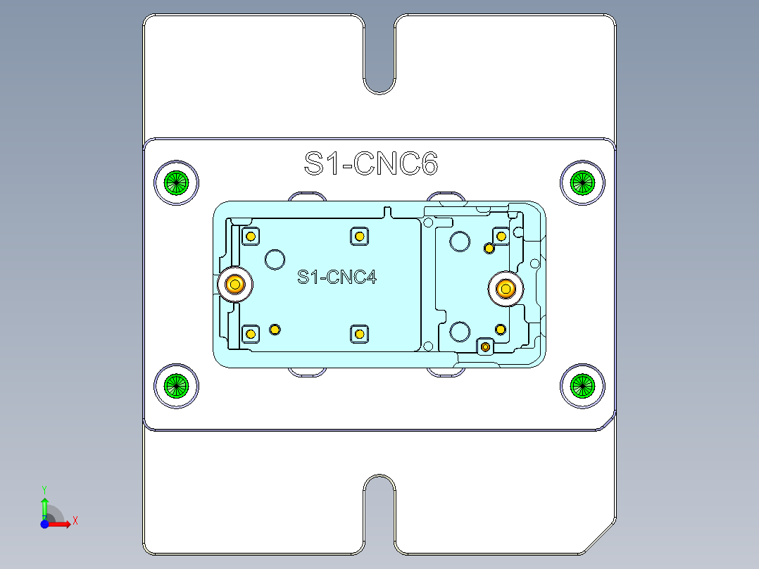 S1-CNC6-笔记本CNC工装夹具三维模型0226前视图