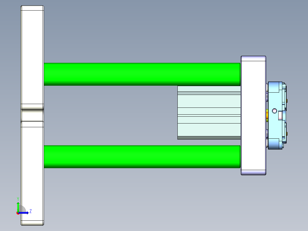 S1-CNC6-笔记本CNC工装夹具三维模型0226左视图