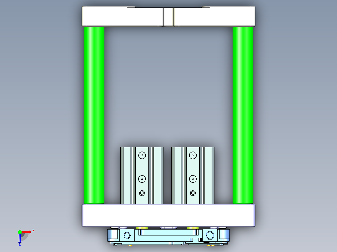 S1-CNC6-笔记本CNC工装夹具三维模型0226俯视图