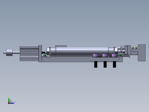 PCB板贴膜机sw18可编辑左视缩略图