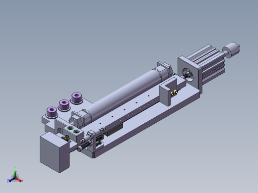 PCB板贴膜机sw18可编辑正等轴测缩略图