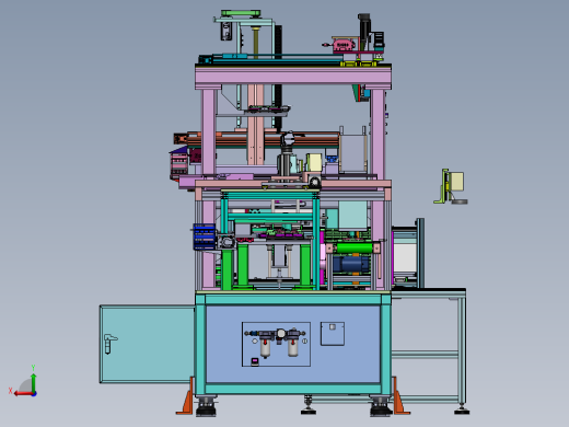 新能源辅料上料机构sw20可编辑后视缩略图