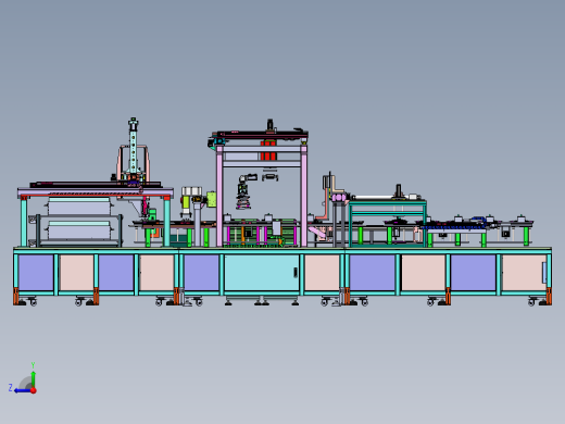 新能源辅料上料机构sw20可编辑右视缩略图