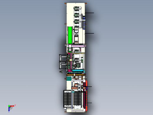 新能源辅料上料机构sw20可编辑俯视缩略图
