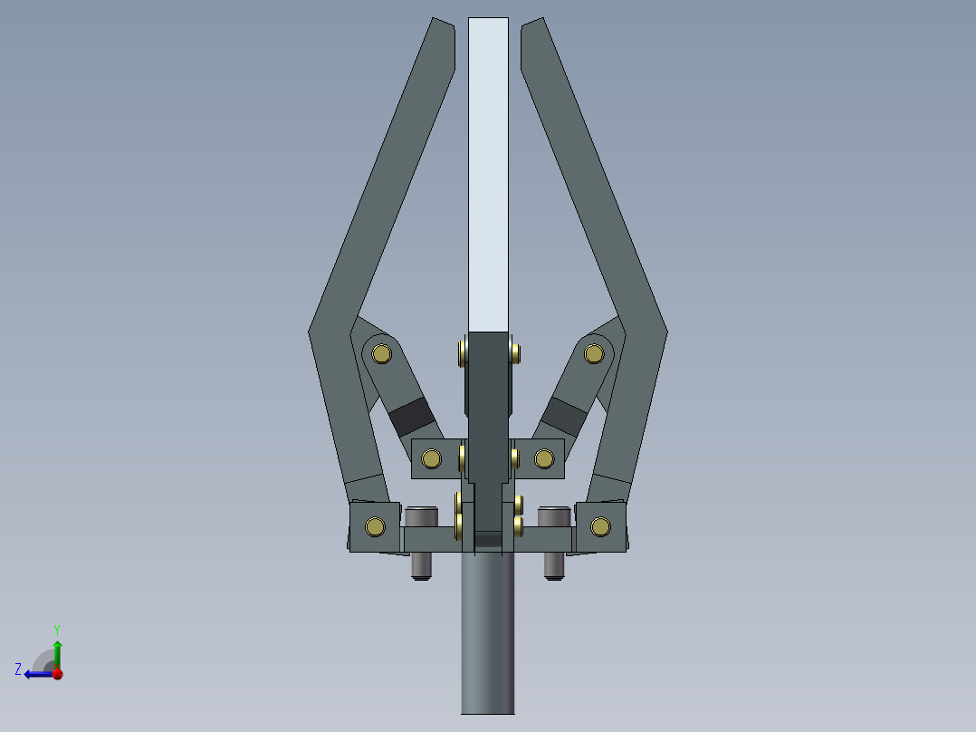 气动爪（需要特征识别）右视图