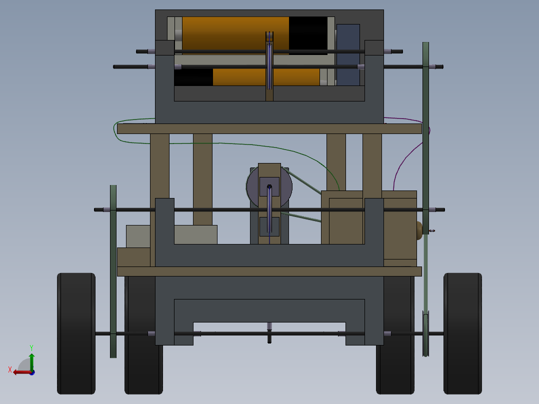 A3003329-自主行驶车辆后视图