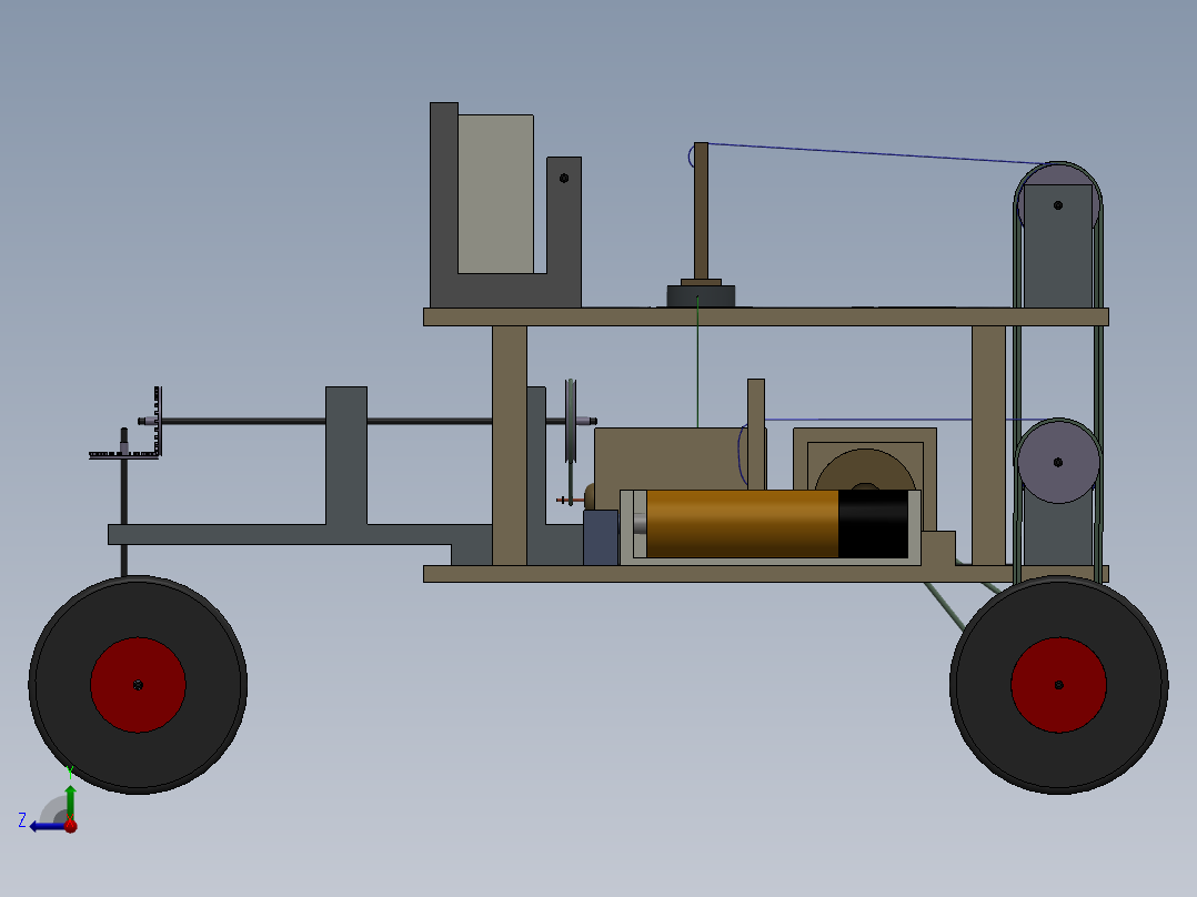 A3003329-自主行驶车辆右视图