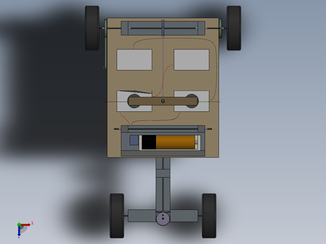 A3003329-自主行驶车辆俯视图