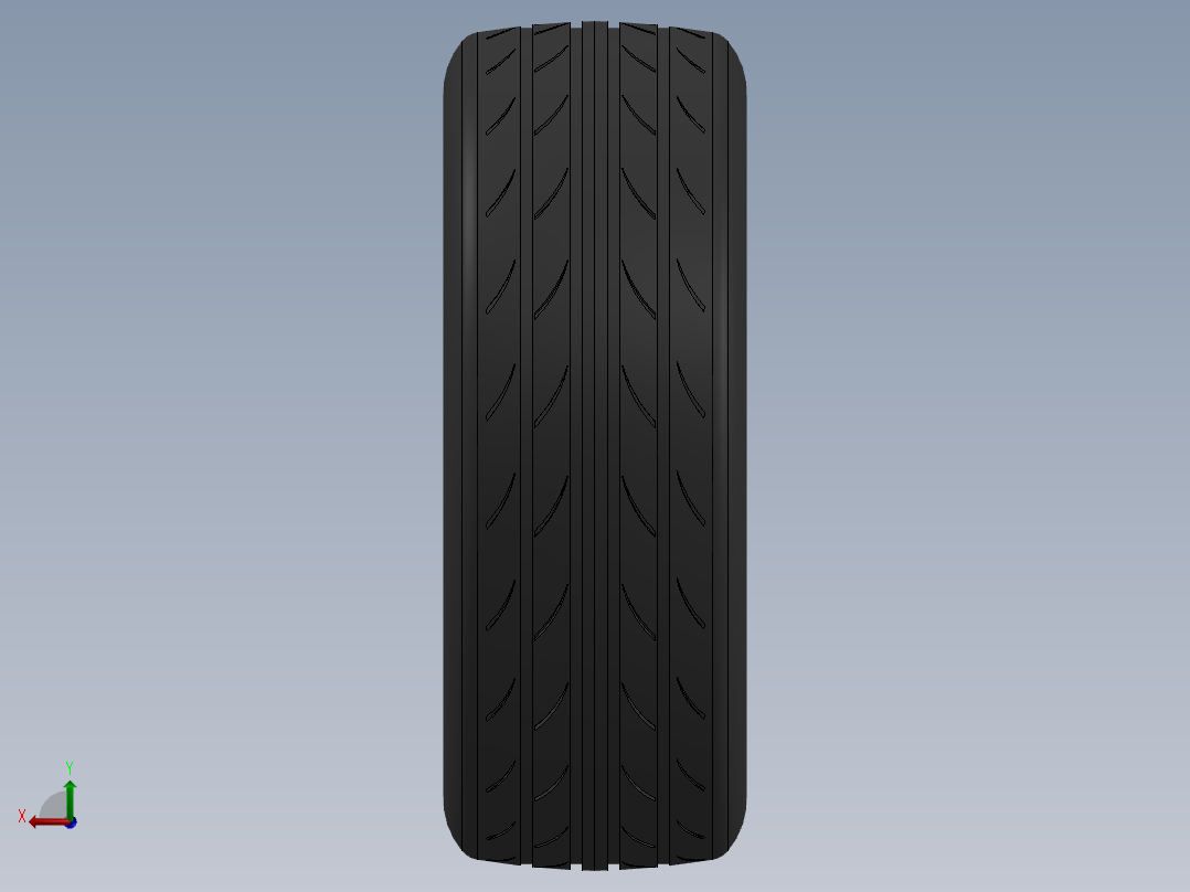 轮毂、轮胎(20)后视图