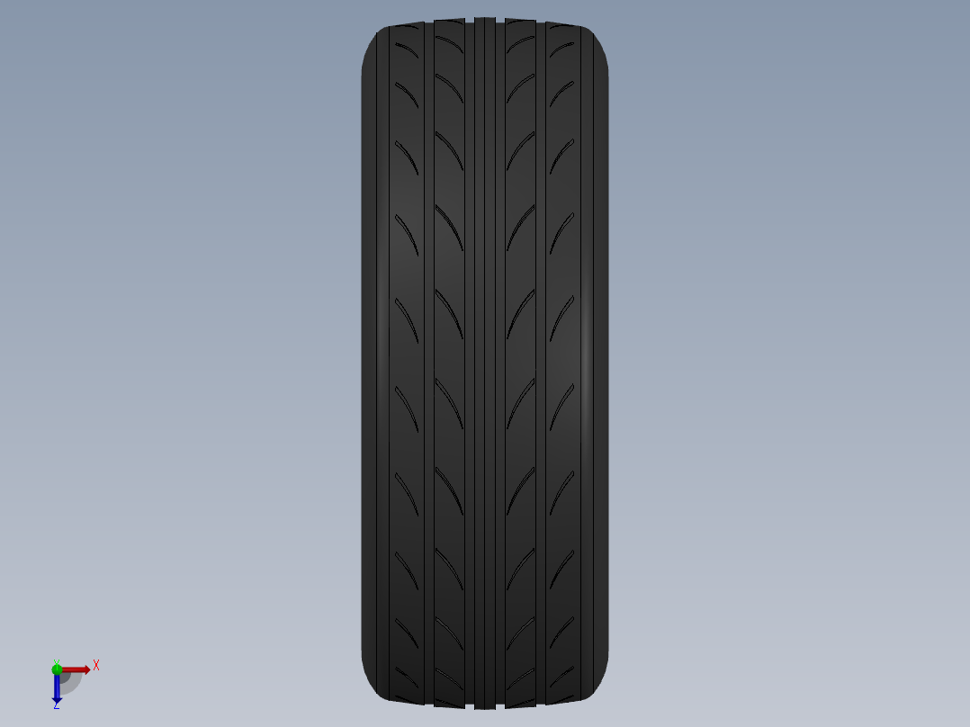 轮毂、轮胎(20)俯视图