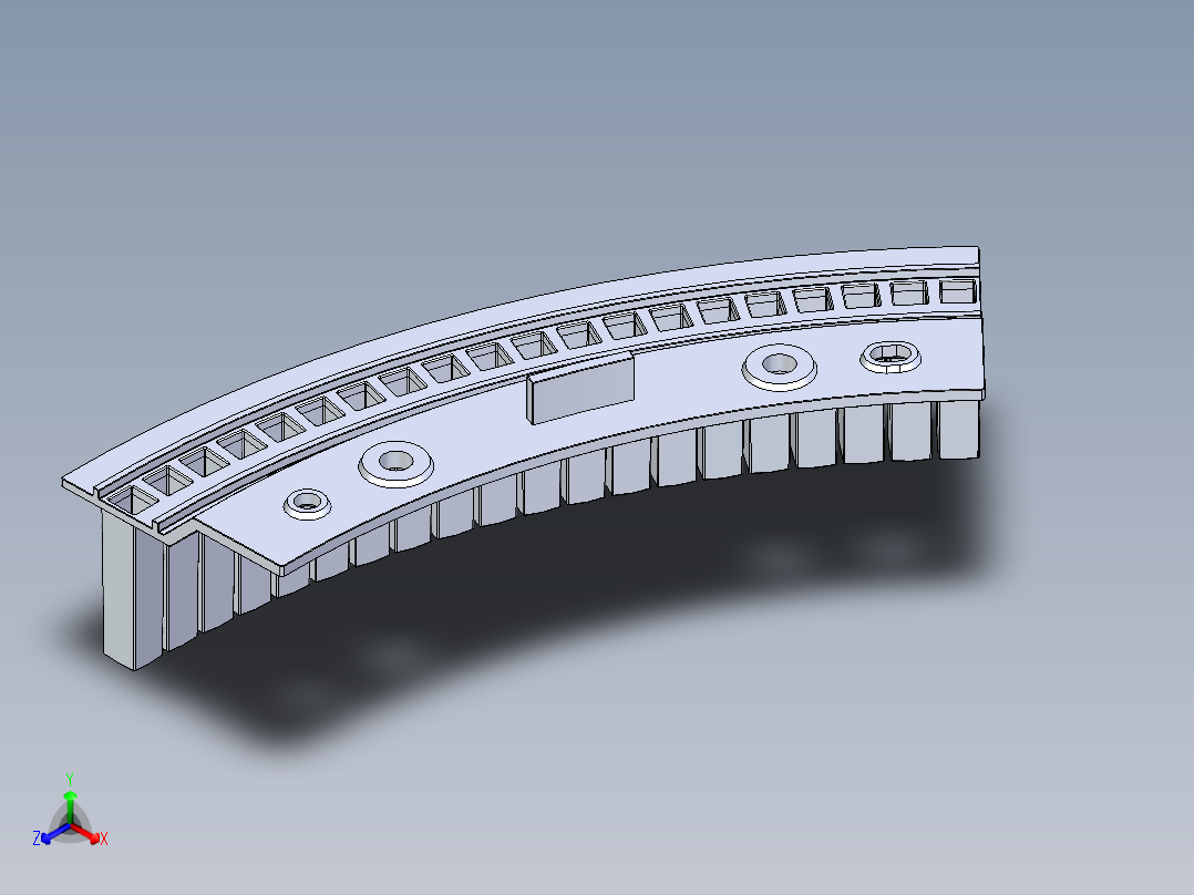 比色杯正等轴测图