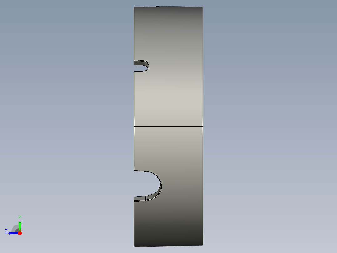 烟灰缸(30)右视图