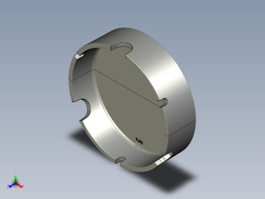 烟灰缸(30)正等轴测缩略图