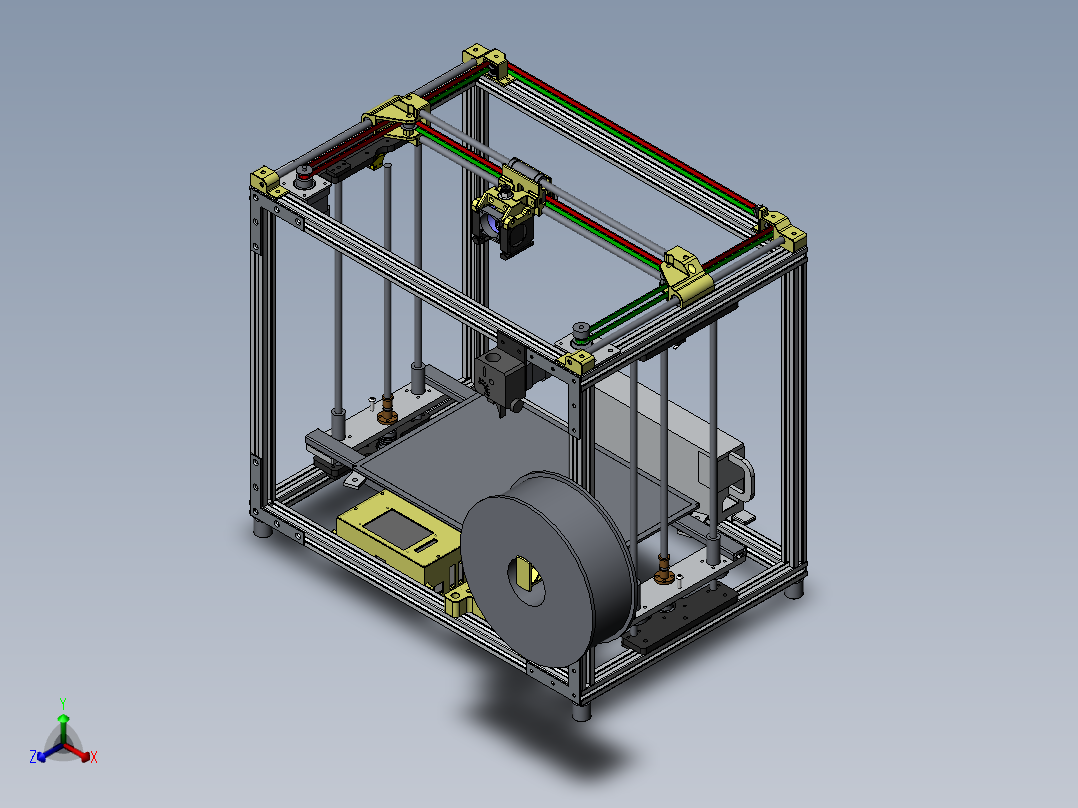 3D打印机控制板MKS Gen_L V2.0.zip正等轴测图
