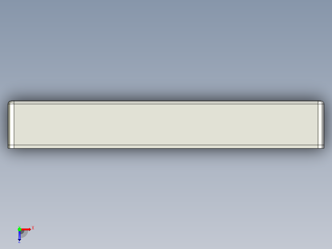 简易接油箱俯视图