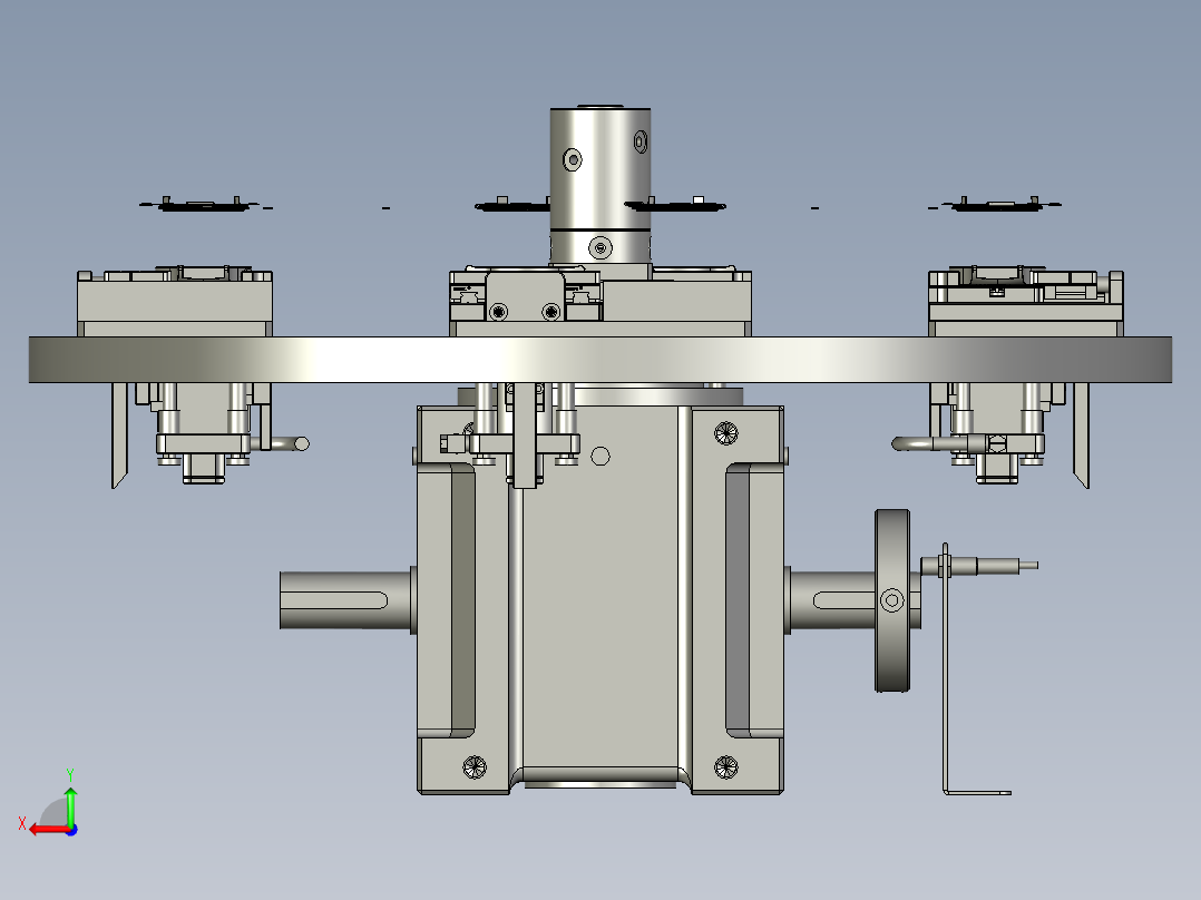 03-00转盘组件-A后视图
