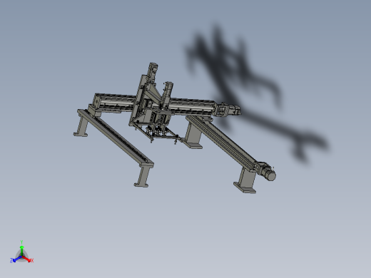 M066-ss-移载转板机构-0-06正等轴测缩略图