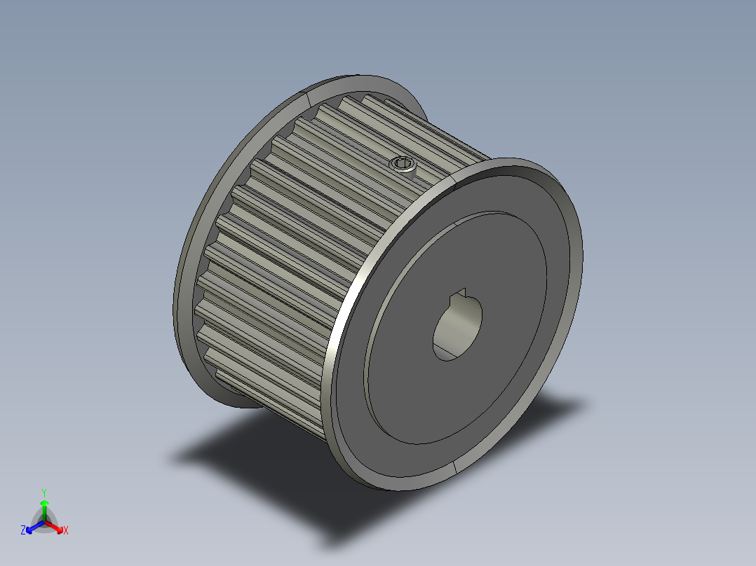HTPA30S5M150-A-N10正等轴测图