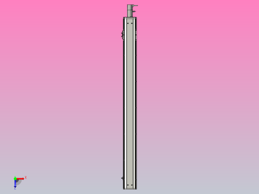 SYS12-BC-1050-100W滚珠花健、支撑座、滚珠丝杠、交叉导轨、直线模组.STEP俯视缩略图