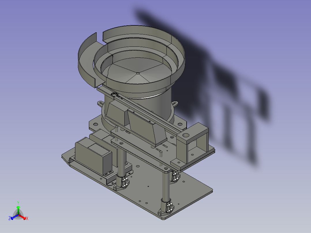 卡扣振动盘00333主视图