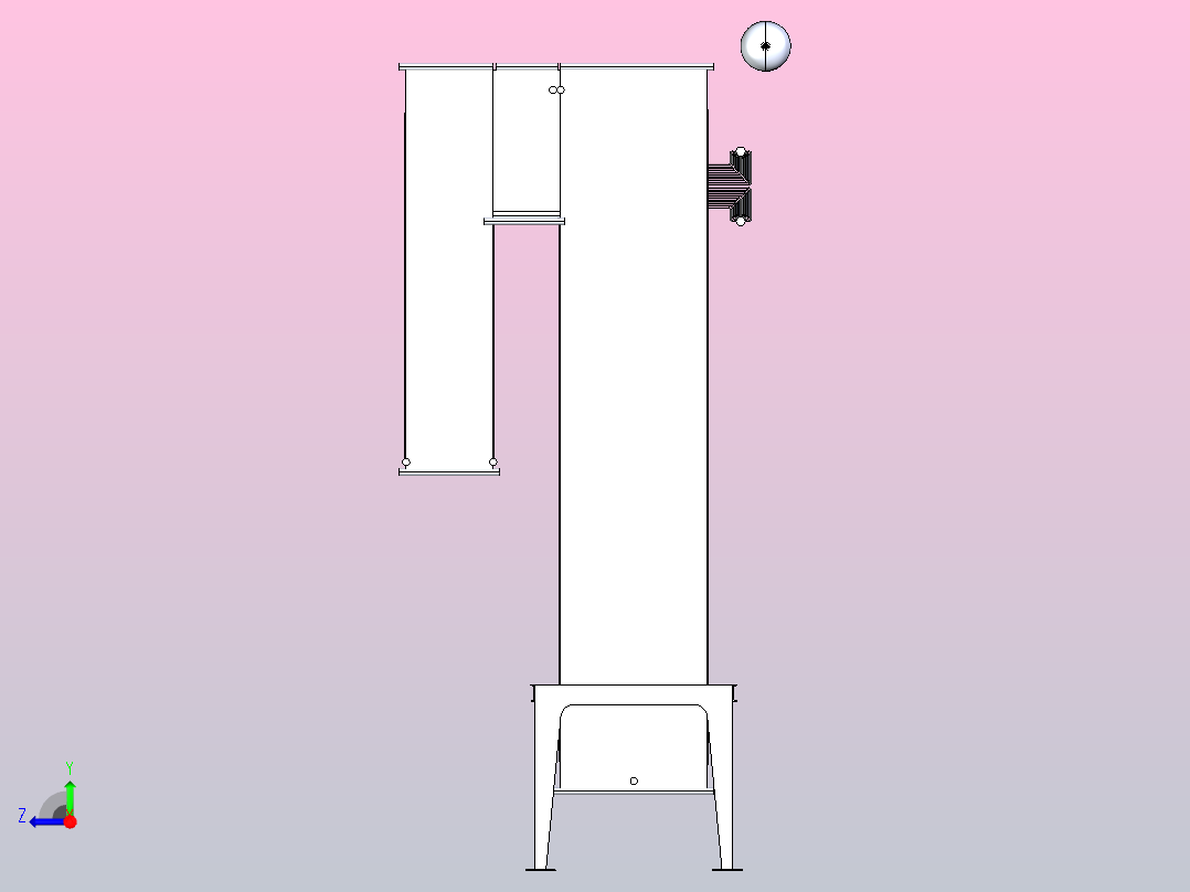 Dunaferr DV75锅炉右视图
