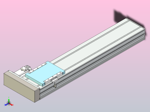滚珠丝杠直线轴带导轨全封闭TPA-HCR-175D-2510C-L700-ML-C-P75-N3