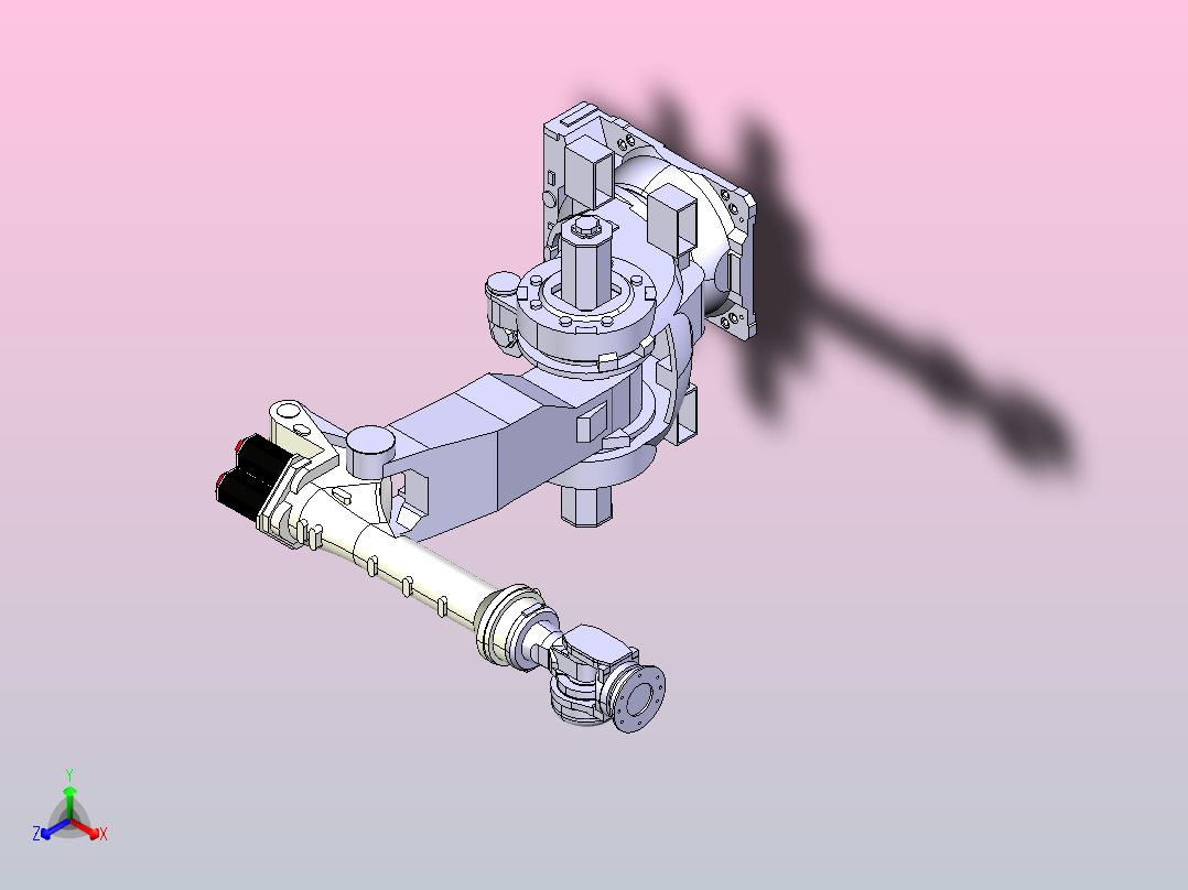发那科-m-900ib360机器人正等轴测图
