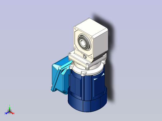 住友(SMT)减速机3D RNYM01-1120-B正等轴测缩略图