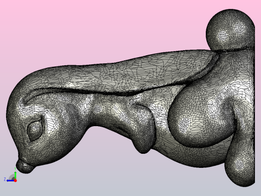 春天兔子右视缩略图