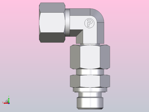 组装式可调旋转弯头EW14ZSREDCF后视缩略图
