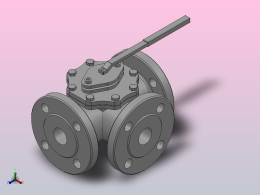 三通球阀[1.5-DN25三通球阀（3-way Ball Value）]