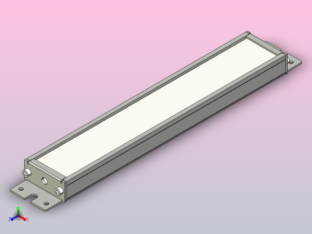 LED照明灯ZHE30-215-1主视图